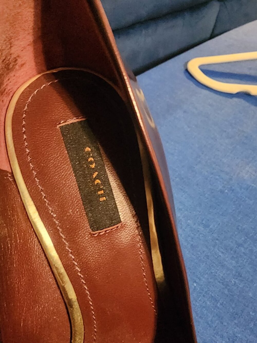 Authentic Coach Leather Pumps size 10 - Picture 2 of 6